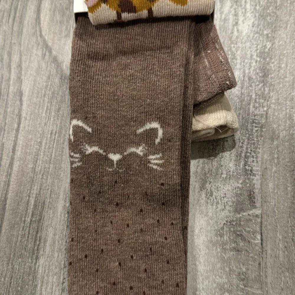 Zara Two Pack of Animal Tights